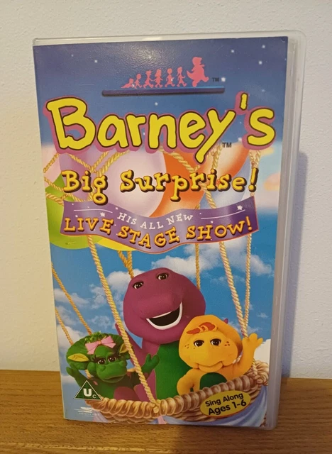 Barney S Big Surprise His All New Live Stage Show Purple Vhs Pal Barney S Big Surprise His All New Live Stage Show Purple Vhs Pal