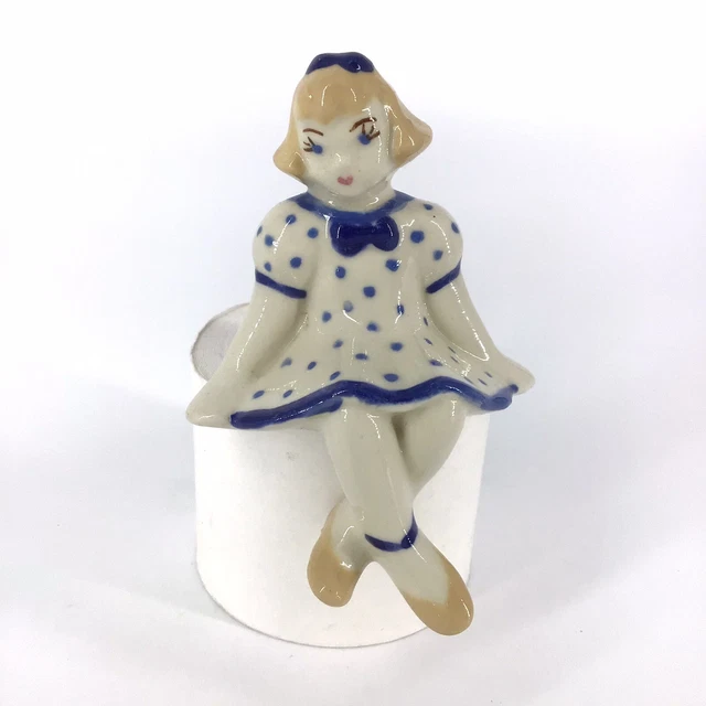 Vintage Ceramic Arts Studio Girl Shelf Sitter Figurine 1950’s Vintage Ceramic Arts Studio Girl Shelf Sitter Figurine 1950’s