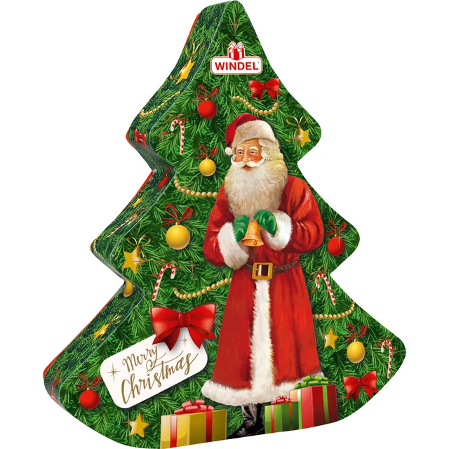 Diaper fir tree gift box chocolate chocolate box Christmas 126g