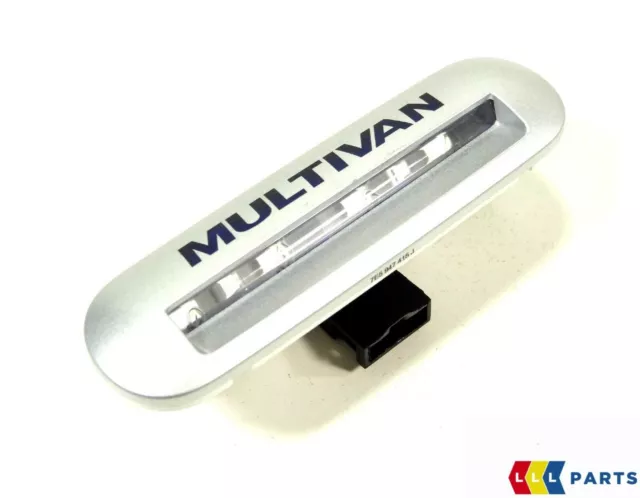 Neuf Véritable Vw Transporter 12-16 Argent Metallique Step Light Inscription Multivan 2