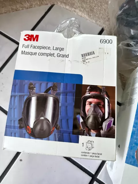 3M 6700 Full Facepiece Reusable Respirator Respiratory Protection, Size: Large