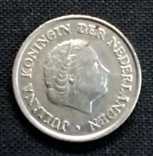 PAESI BASSI, 25 centesimi 1978, Juliana Koningin dei Paesi Bassi EUR 2