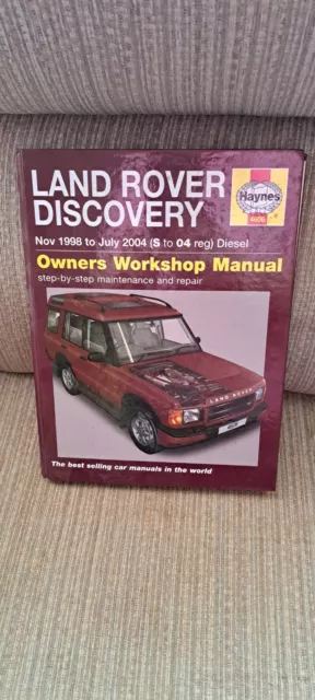 Land Rover Discovery 98-04 Haynes Service And Repair Manual 4606 New Free P&P