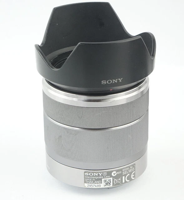 Sony Alpha SEL1855 18-55mm F/3.5-5.6 E-Mount OSS Objektiv   "TOP"