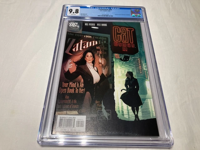 Catwoman 50 CGC 9.8 NM/M White Pages Pfeifer Woods Hughes 2006