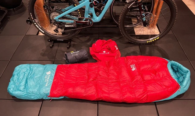 Mountain Hardwear Phantom 0 Sleeping Bag with Thermarest sleeping pad