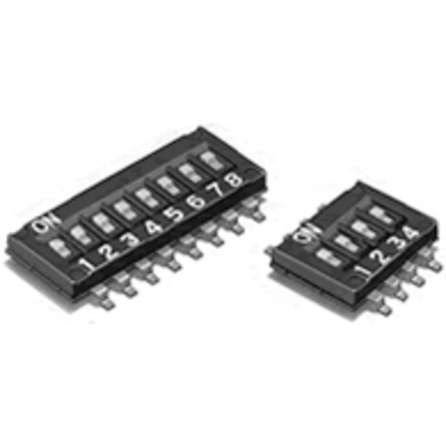 Omron A6H-2101 DIP-Schalter Polzahl (num) 2 SMD 1 St. Bag
