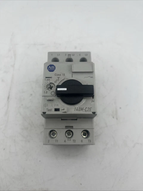 thumbnail image 2 of Allen-Bradley 140M-D8E-C16 Motor Protection Circuit Breaker – 16A (Used) 2 of 5