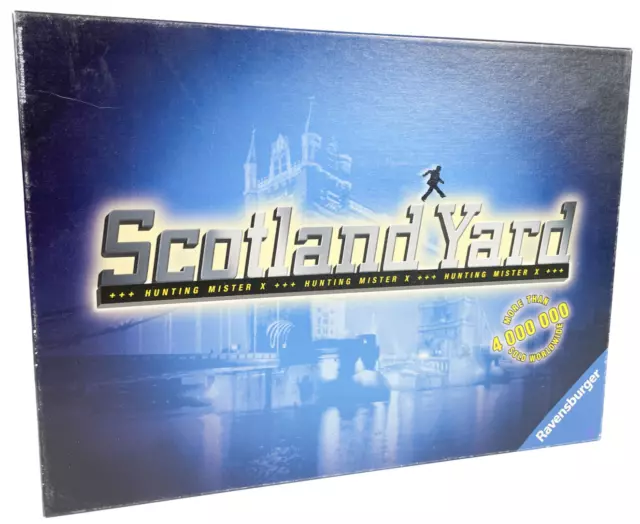 Scotland Yard Brettspiel Ravensburger - Spiel des Jahres 1983 - GEPRÜFT