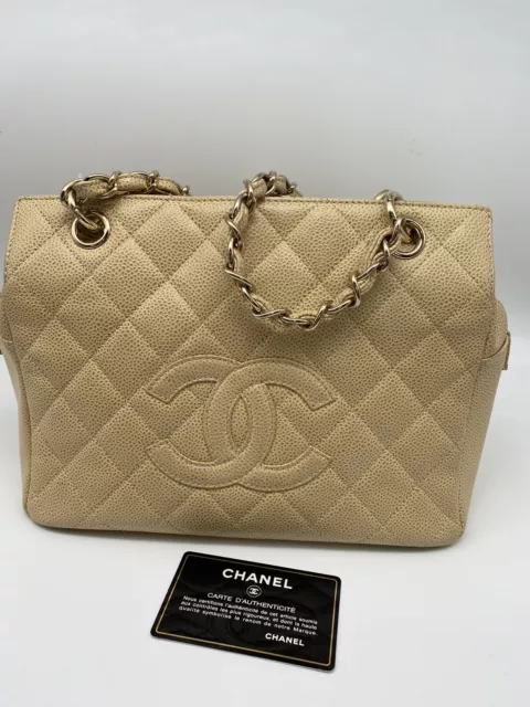 Buy Brand New & Pre-Owned Luxury Chanel White Petite Timeless Tote (PTT)  Online