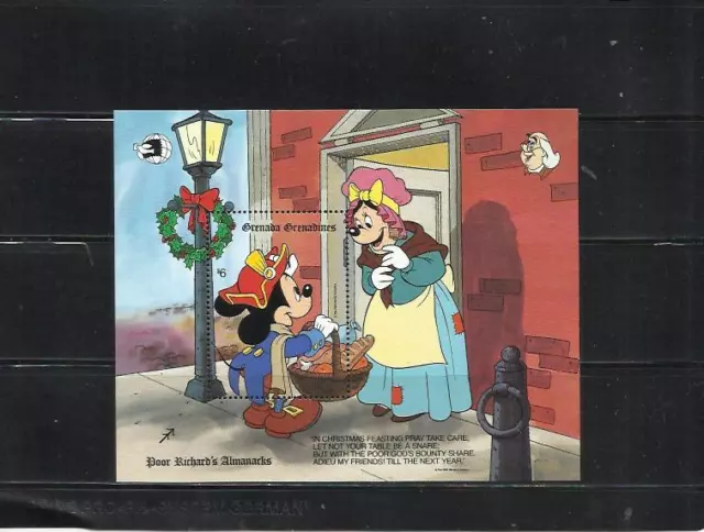 GRANADA Y GRANADINAS. Año: 1989. Tema: WALT DISNEY.