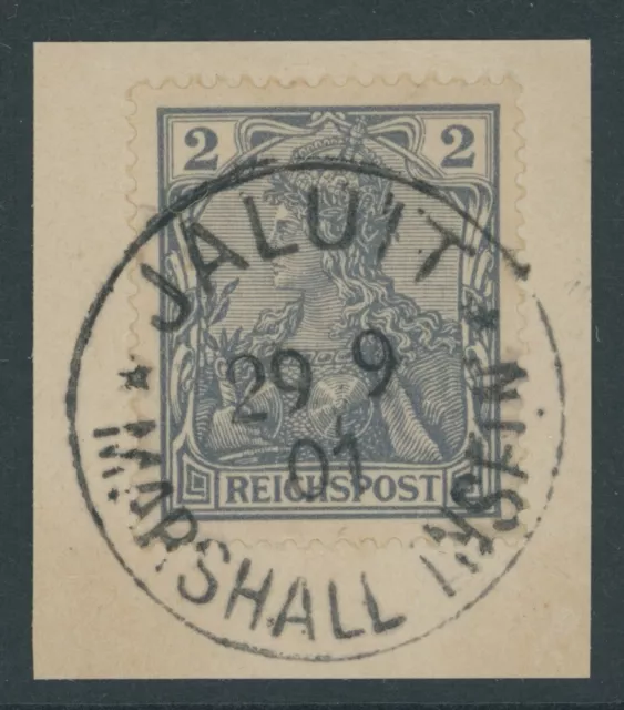 Marshall Inseln Mitläufer Mi. Nr. M 52 gestempelt auf LUXUS Briefstück