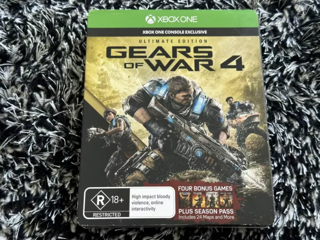   Exclusive: Gears of War 4 Collector's Edition - Outsider  Variant (Includes Ultimate Edition SteelBook + Season Pass) - Xbox One :  Video Games