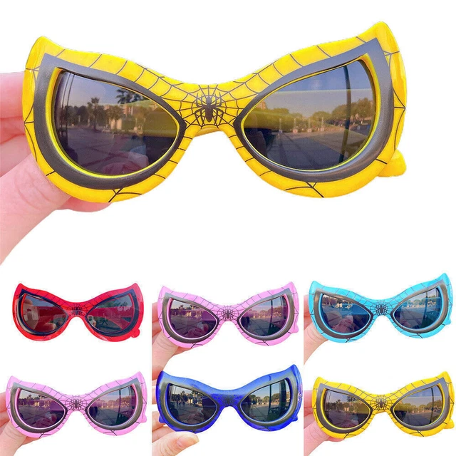 Occhiali da sole Spiderman Ragazzi Ragazze Sfumature Occhiali UV Pilot Pieghevoli Avenger