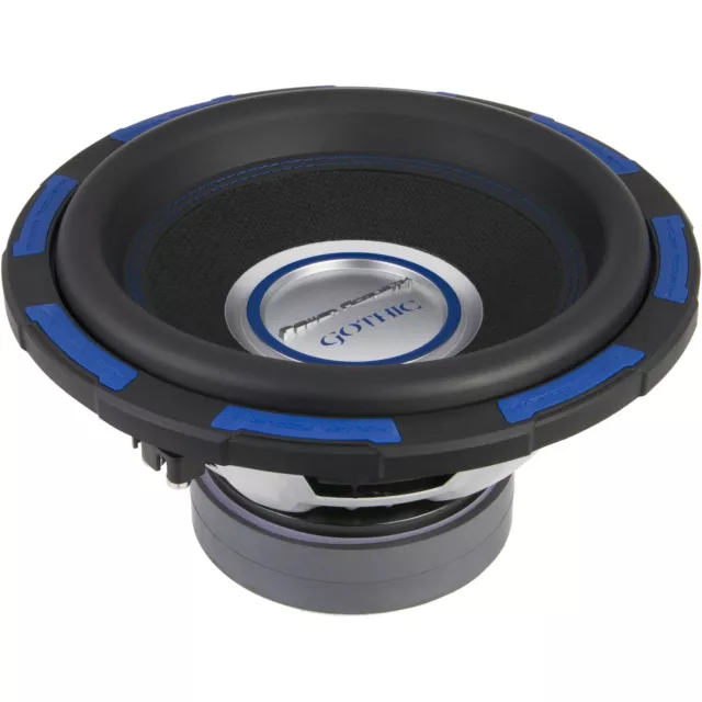 Power Acoustik Gothic Series GW-124 Premium 12" Subwoofer - 2,500 Watt Max,