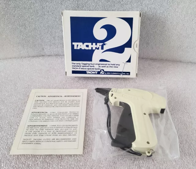 Tach-It 2 Tagging Gun for Clothing Ultra Fine Made in Japan NEW