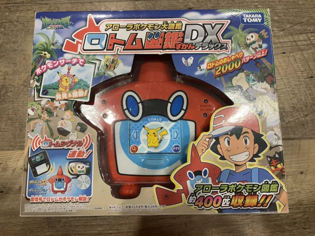 Takara Tomy Pokémon Rotom Demo DX Science Book Set Sun Moon Alola