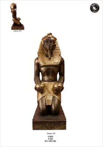 Ägypten Figur Pharao Tut Ench Amun , Höhe 54cm Nr. 3