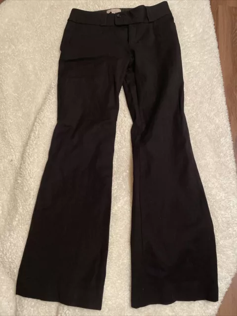 Banana Republic Pants Black Size 10R Martin Fit Women's