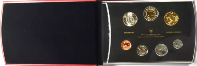 2005 Royal Candian Mint Specimen Set w/Box & Papers