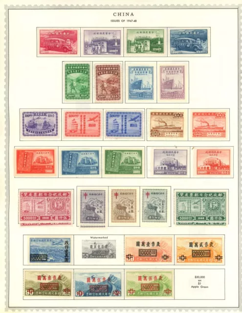 Kenr2: China 1947-1962 from Minkus Global Collection