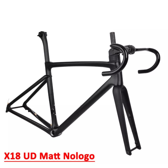 drilling carbon frame for internal cable routing