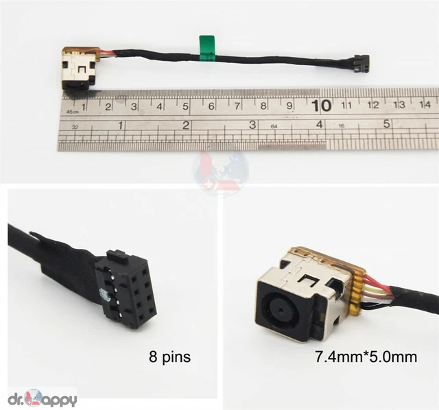 HP Notebook PC 630 Replacement Laptop DC Jack Socket With - View #2