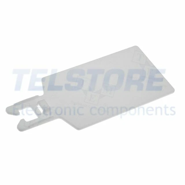 5pcs  151-10951 Etichetta plastica bianco -40÷85°C UL94V-2 Serie prod QT 151-109