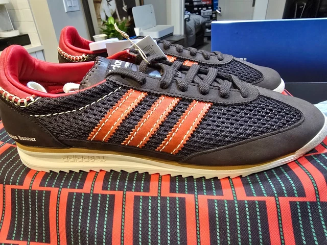 adidas gazelle silver green womens Wales Bonner // X Adidas Green Knit SL72 Sneaker – VSP Consignment