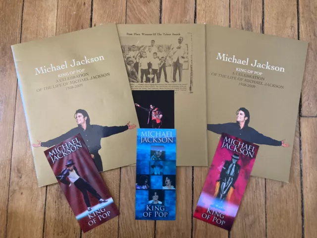 Michael Jackson ‘this is it’ Limited ed hologram concert Ticket and Programme.