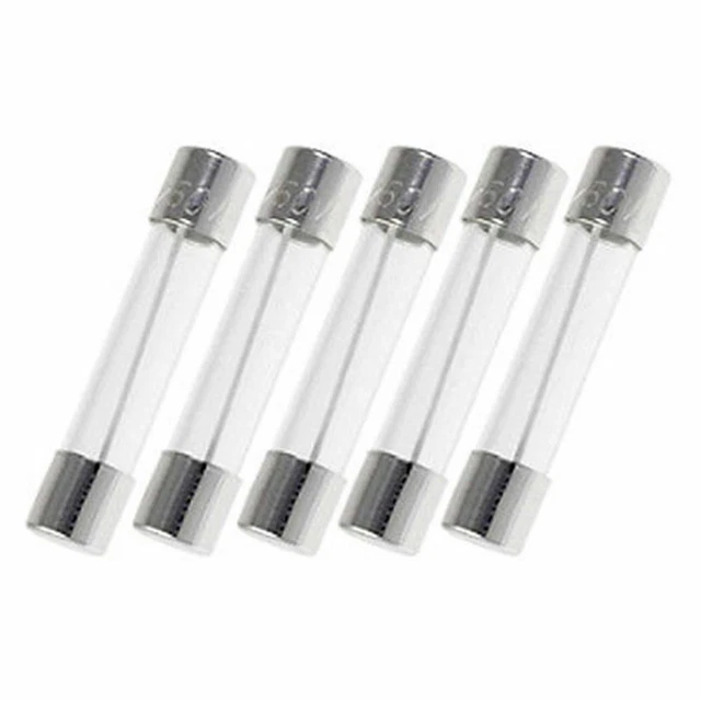 Pack Of 5 – 0.25A Fast-Blow Glass Fuses, 250V, 1/4 X 1-1/4 Inch (6x30mm), AGC Type, Ideal For Electronics & Repairs 6 thumbnail image