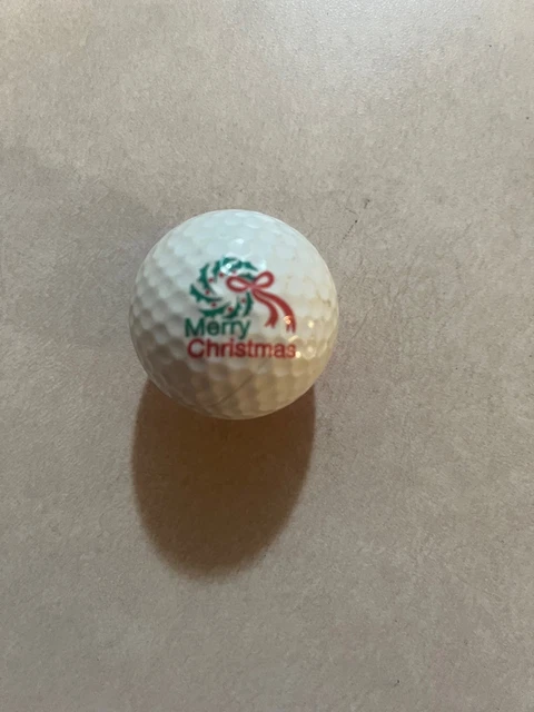 VINTAGE PING Merry Christmas golf ball golf ball $11.02