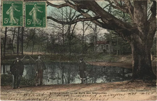 CPA BESSANCOURT La Mare sux Frogs (806992)