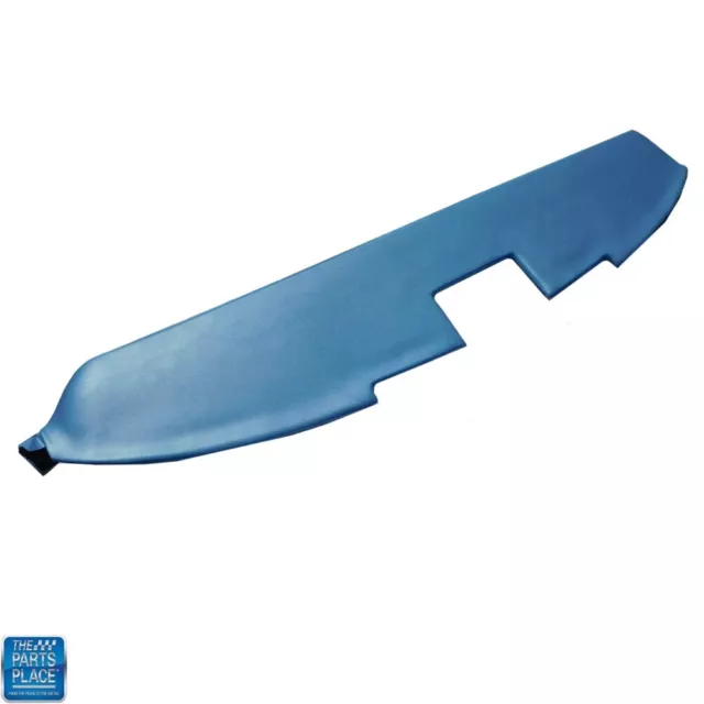 1965 66 IMPALA OEM Vinyl Covered Madrid Grain Dash Pad Light Blue