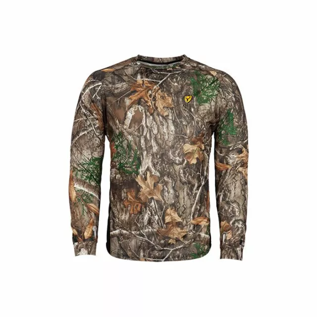 Scent Blocker Mens 8th Layer L/S Shirt Mossy Oak Country Realtree Edge (8THLS)