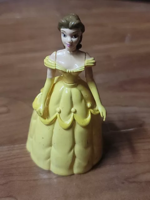 Disney Princess Belle Beauty and the Beast  Mini Posable Figure PVC Cake Topper