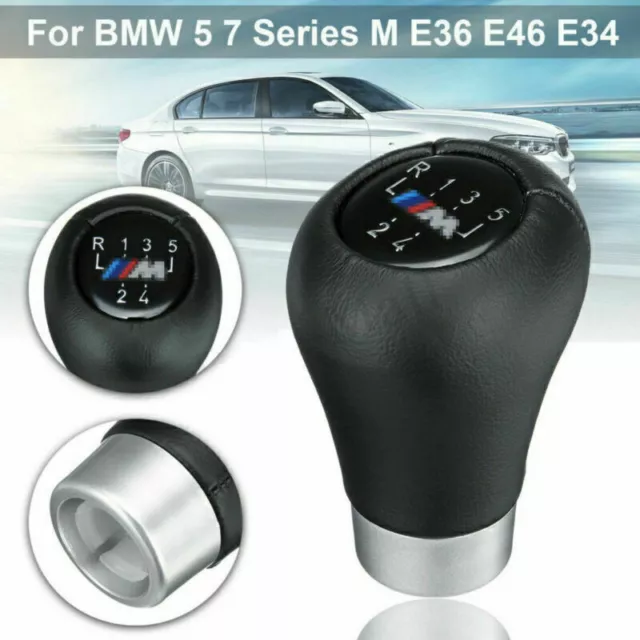 BMW E36 E46 Schaltknauf Short Shifter Leder M Emblem 5 Gang schwere  Ausführung EUR 94,90 - PicClick DE