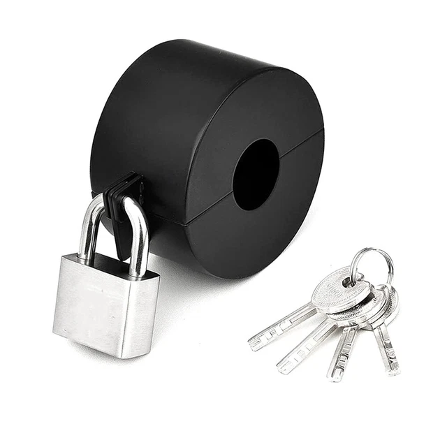 Evita el acceso no autorizado con este conveniente dispositivo de bloqueo de pomo de puerta