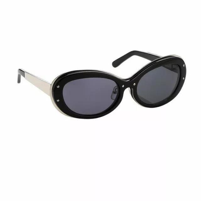 Linda Farrow luxury sunglasses, round, Cat Eye, oval, women, NOS vintage rare 3