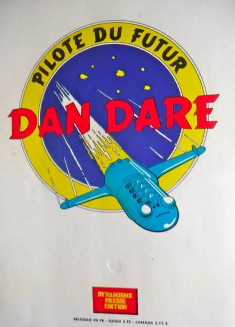 Seltene Vintage Französische Ausgabe - ""Dan Dare Pilote Du Futur"" Comicbuch Nr. 1 Album 2