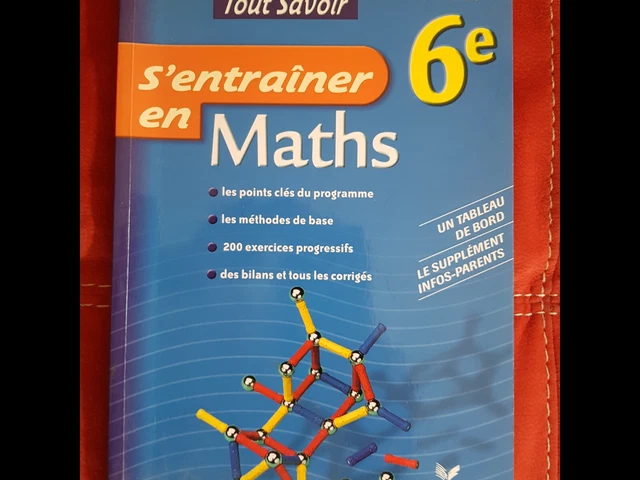 LIVRE DE TRAVAIL S'entraîner en MATHS 6è 11/12 ans Collection Tout