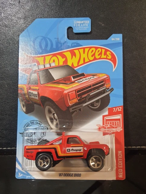 Hot Wheels 1/64 Red Edition Ram 1500 - Exclusive Target USA - Neuf - Pick-up Rouge