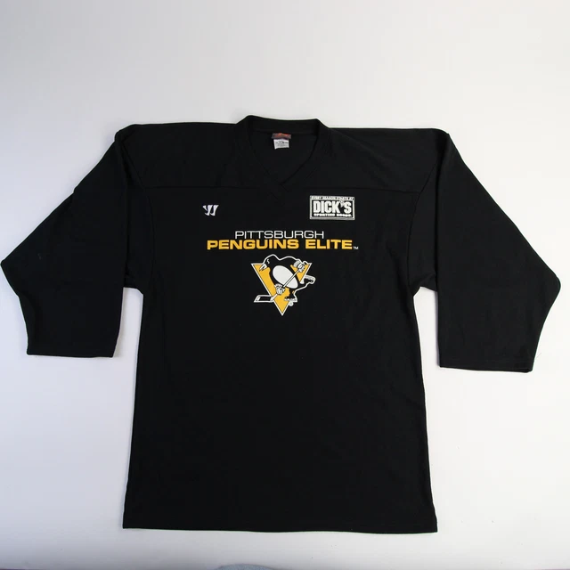 Pittsburgh Penguins Warrior Practice Jersey - Hockey Men's Black Used