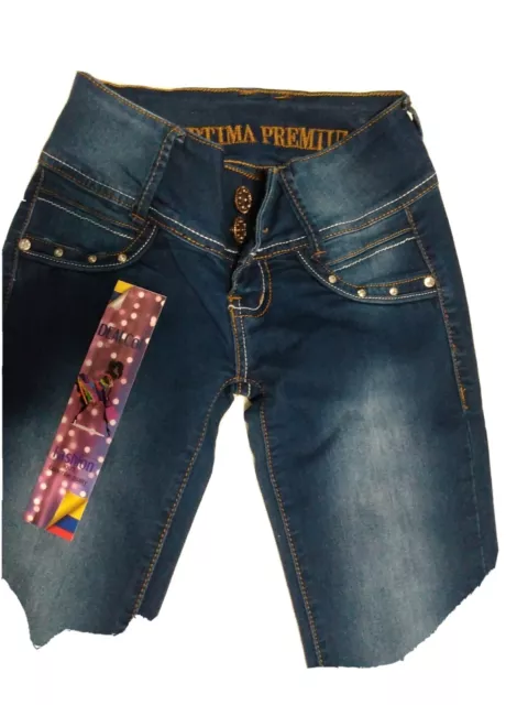 Push Up Jeans Pantalones Colombianos Levanta Cola Denim Colombian Pants  EnFajate