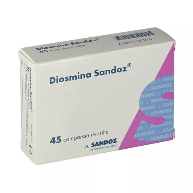 SANDOZ Diosmina 45 compresse rivestite - integratore per il microcircolo