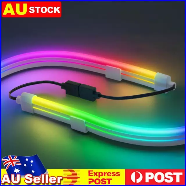 5V 3 PIN Neon Light Strip Atmosphere ARGB Flexible LED Light for PC Case Chassis