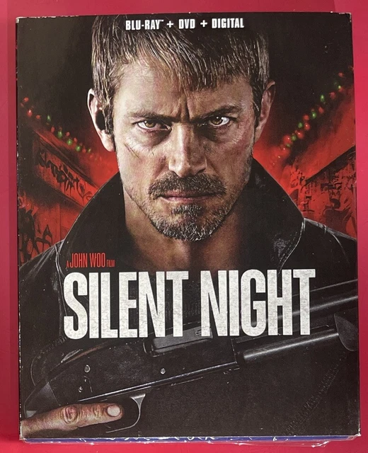 SILENT NIGHT (2023) (Region A BluRay + DVD US Import) NEW SEALED EB58