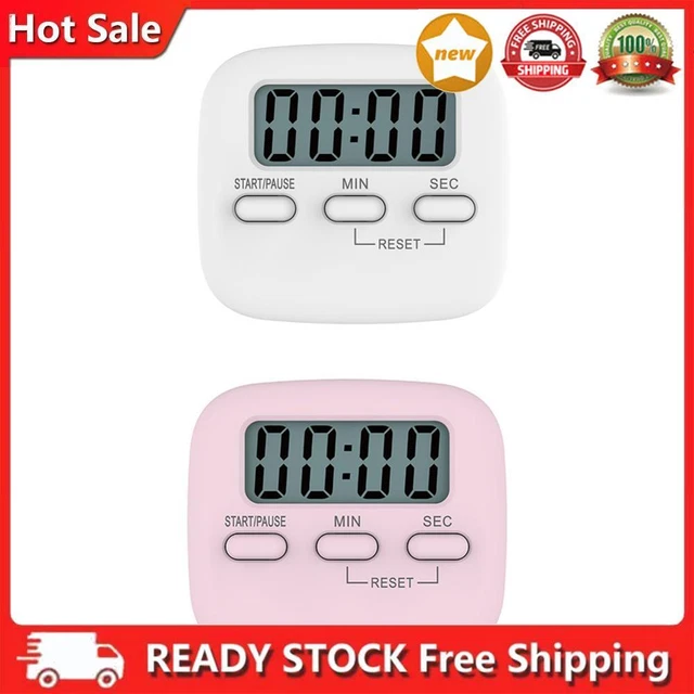 Temporizador magnético cocina cocina temporizador cuenta regresiva reloj recordatorio alarma con soporte