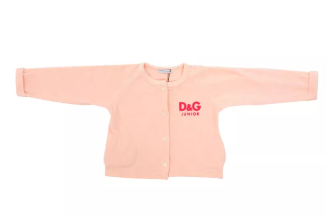 Dolce&Gabbana Maglione Bambine e ragazze 12  Rosa cotone   tinta unita