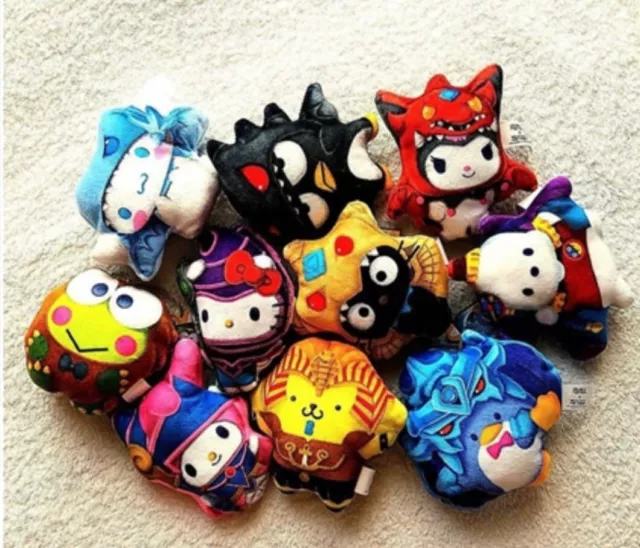 Hello Kitty x Yu-Gi-Oh! Plushies SEALED - McDonald's Happy Meal Toys